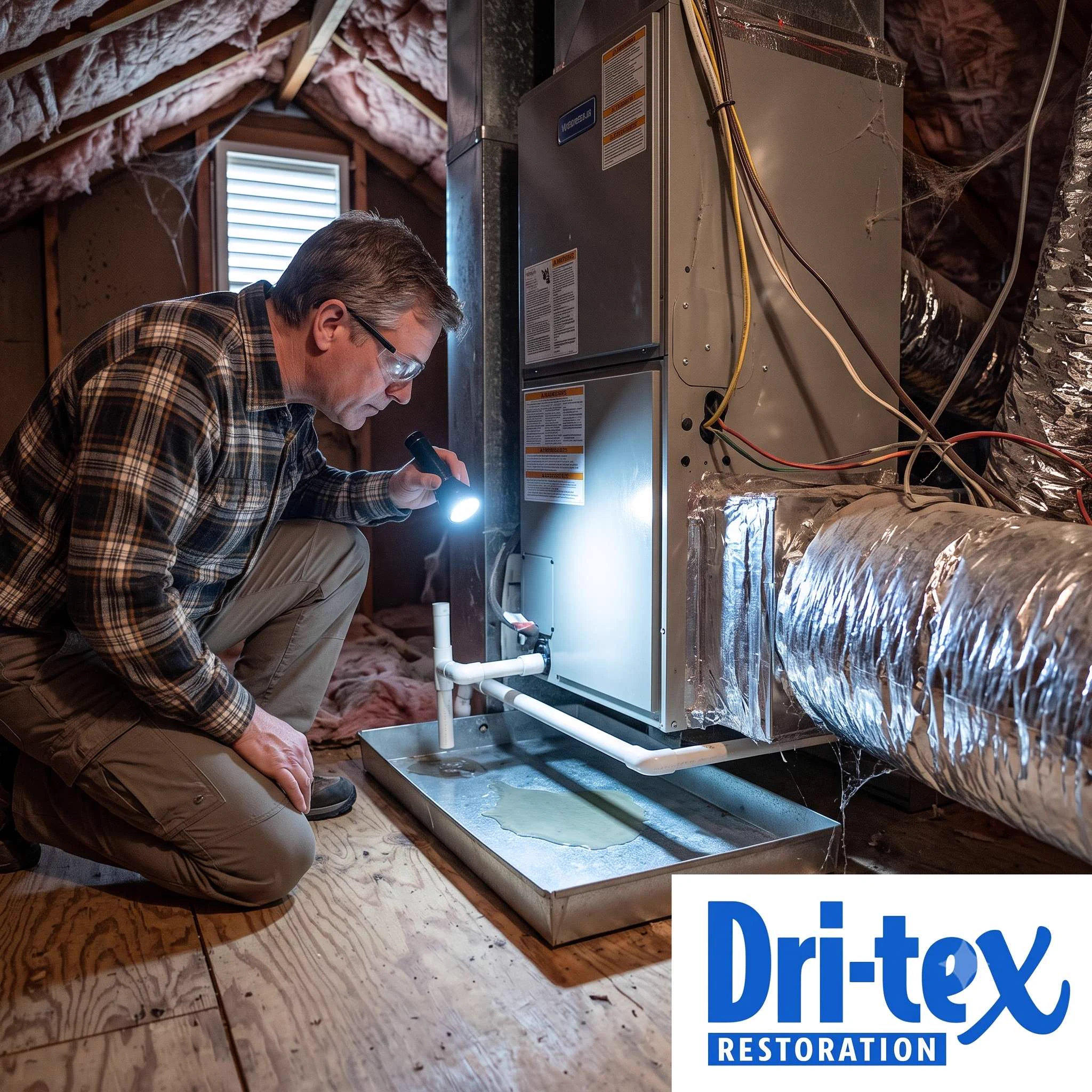 Mold Removal services - professional property restoration by Dri-Tex in Montgomery County, Texas