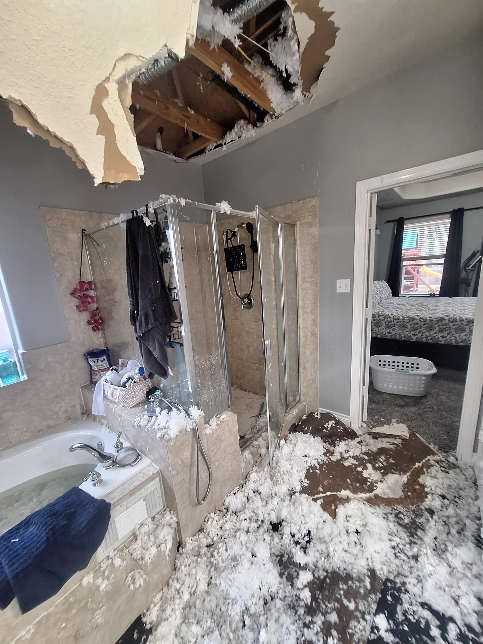 Reconstruction services - professional property restoration by Dri-Tex in Montgomery County, Texas